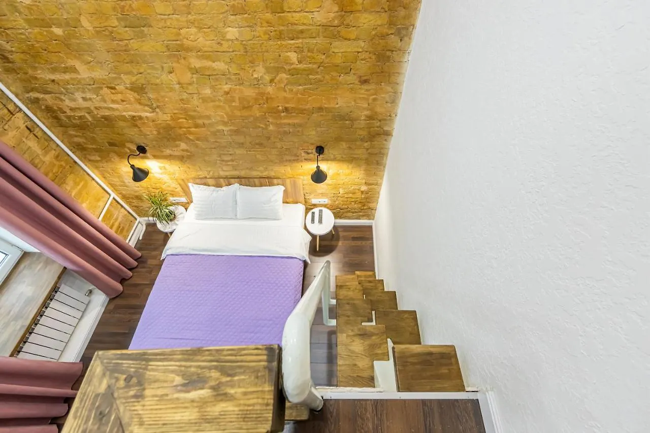 Apartmán Kyiv Brown Loft Ukrajina