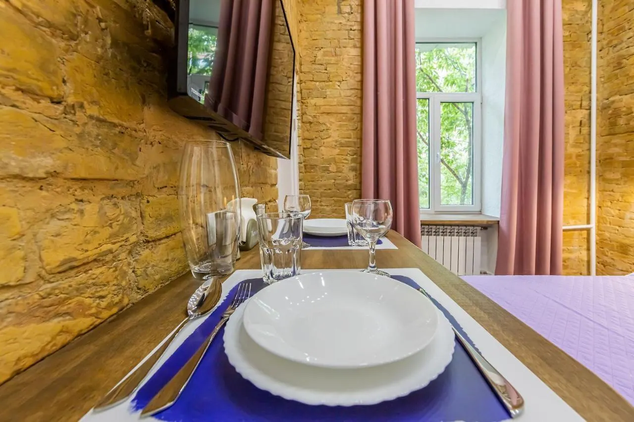 Apartmán Kyiv Brown Loft Ukrajina